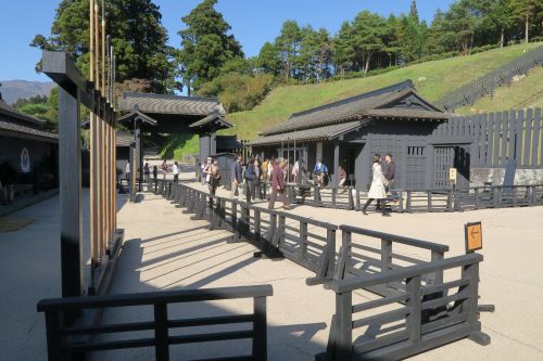 関所　芦ノ湖畔にあり富士山も眺められます