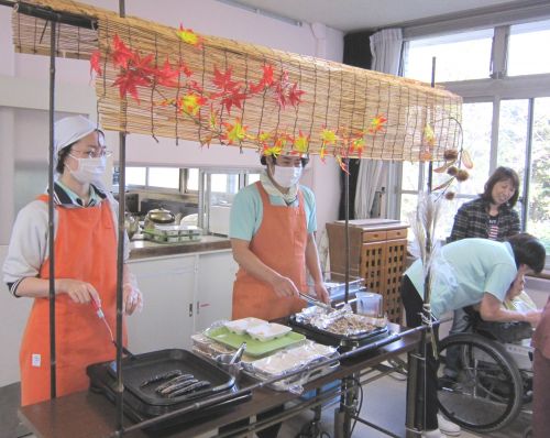サンマのいい香りで食欲わいてくれるといいな