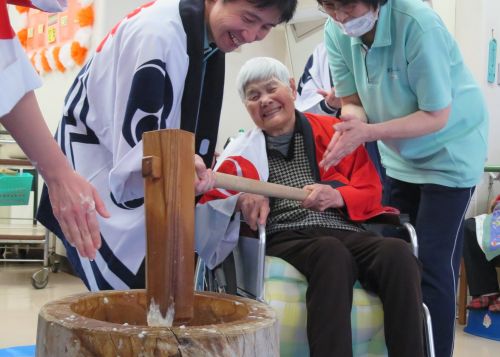 みんなで年神様のお迎え準備ができました