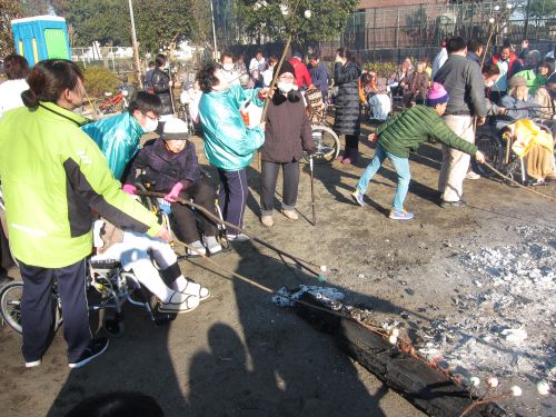 焼きたい　でも熱い　でも焼きたい