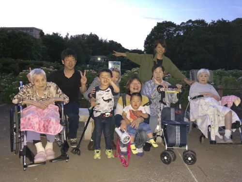 芹沢公園　職員の子供たちも合流して