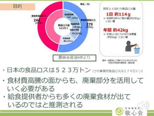 【日本の食の課題を見過ごせない！】